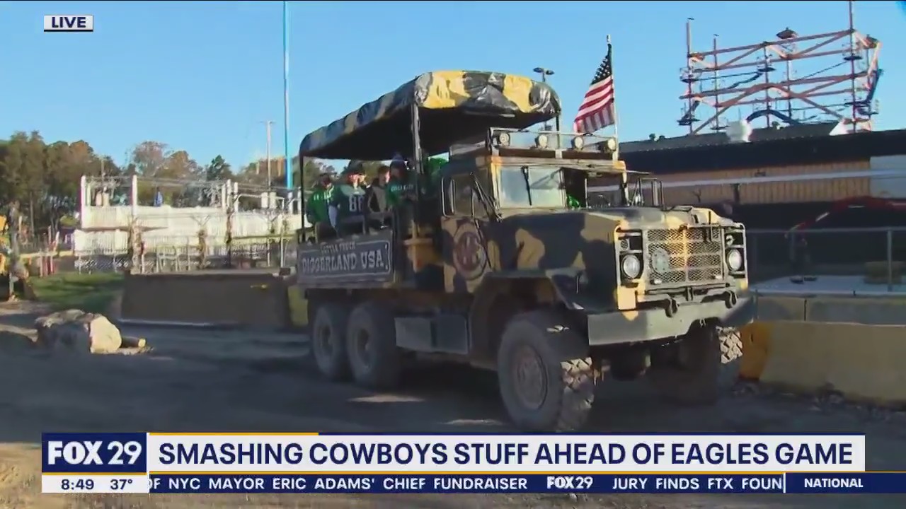 Preparing to smash Cowboys stuff ahead Eagles game