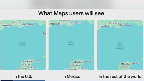 Mexico may sue Google over 'Gulf of America' name change