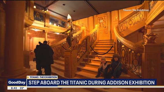 Addison immersive exhibit's recreation of The Titanic