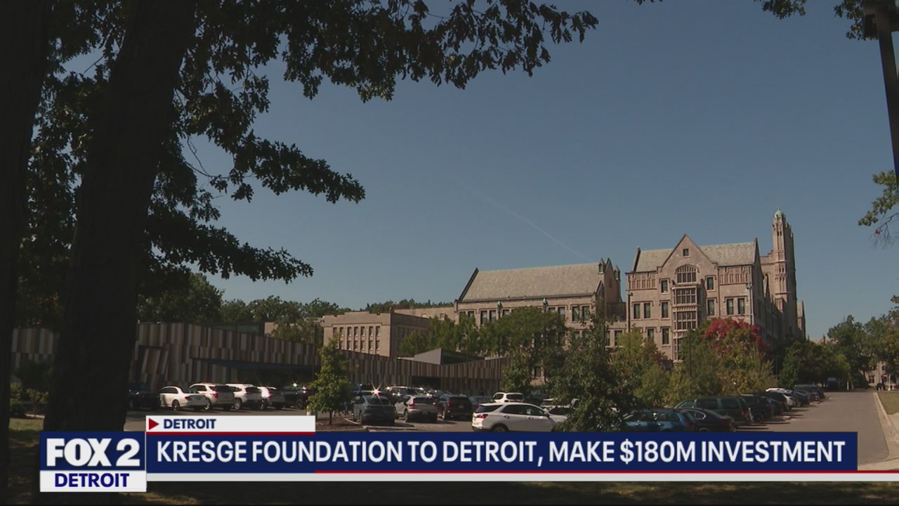 Kresge foundation to Detroit, makes $180M investment