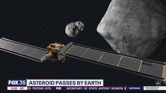 Asteroid passes by Earth