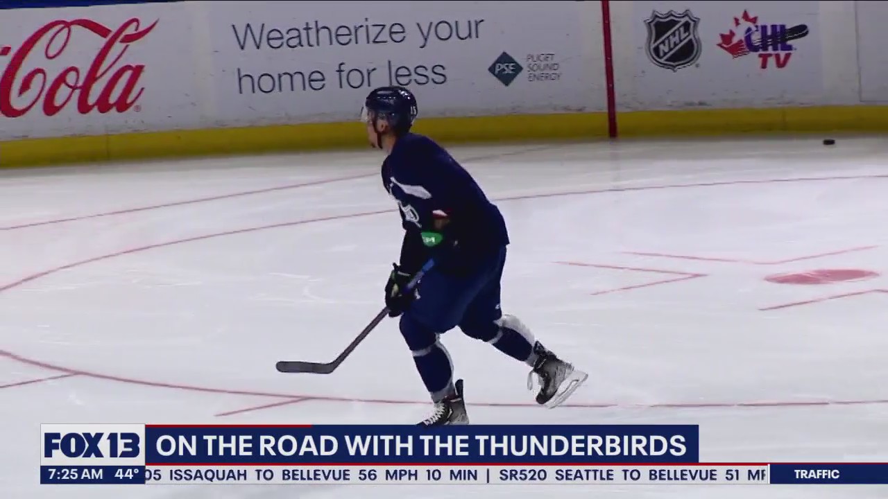 FOX 13 follows Seattle Thunderbirds on the road
