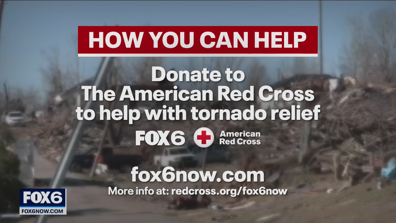 Tornado relief fund, Red Cross donations