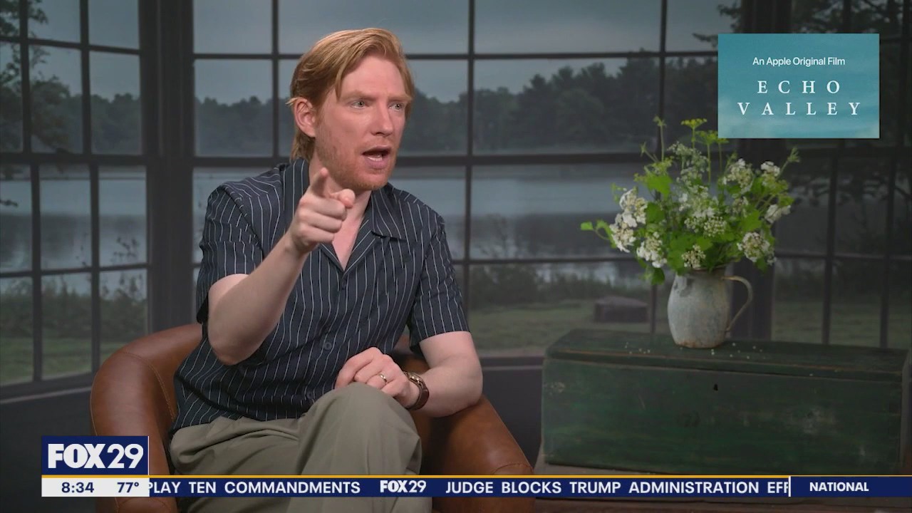 Domhnall Gleeson reveals two scenes cut from Apple TV+ thriller 'Echo Valley'