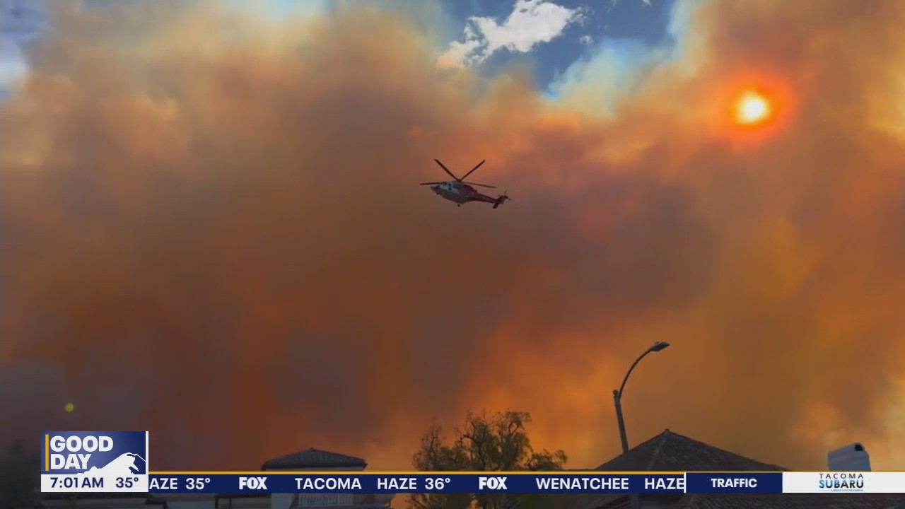 Slower winds means hope for California wildfires