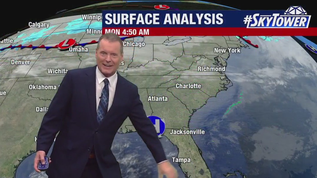 Tampa weather | Monday forecast