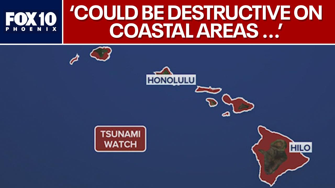 Tsunami Alert issued in Hawaii, Alaska after massive earthquake