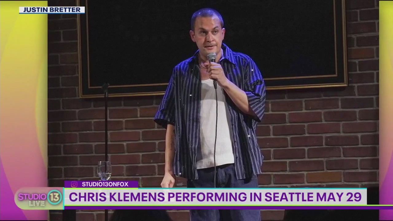 Comedian Chris Klemens peforming in Seattle May 29