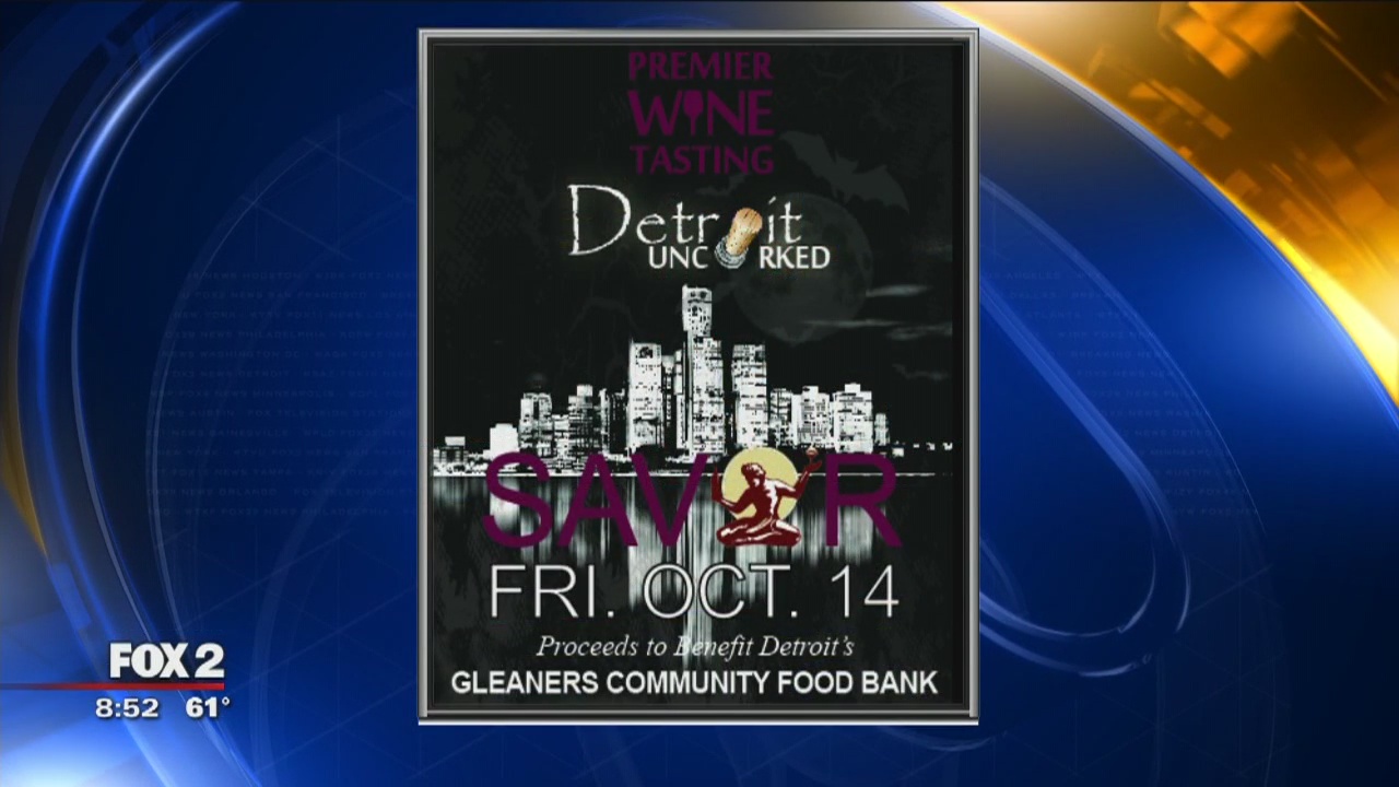 12th Annual Detroit Uncorked benefiting Gleaners