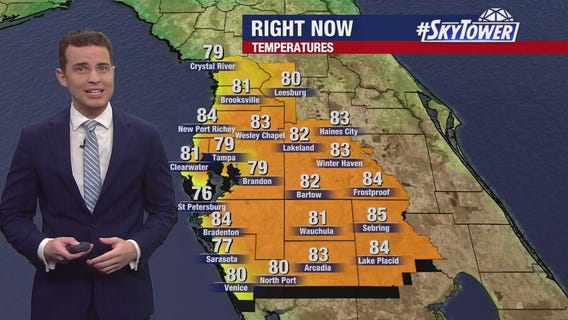 Tampa weather | Warm overnight temps