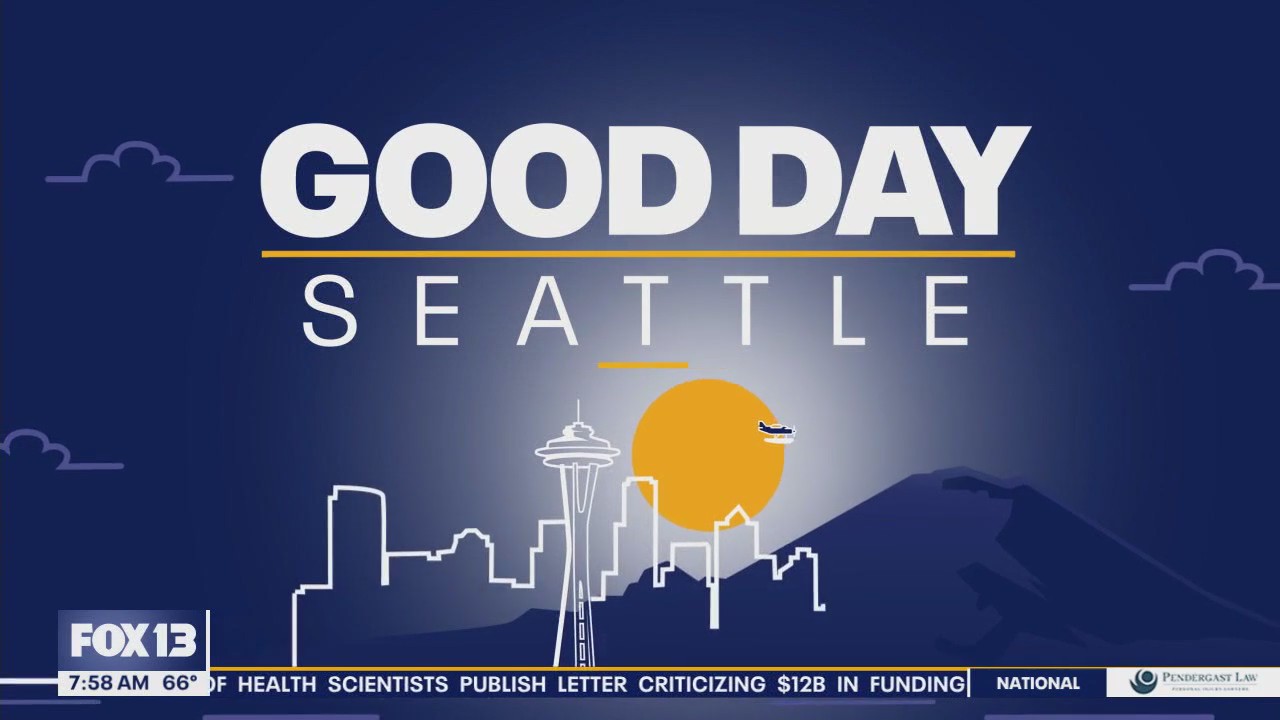 Good Day Seattle at 8am on Monday, 6/9