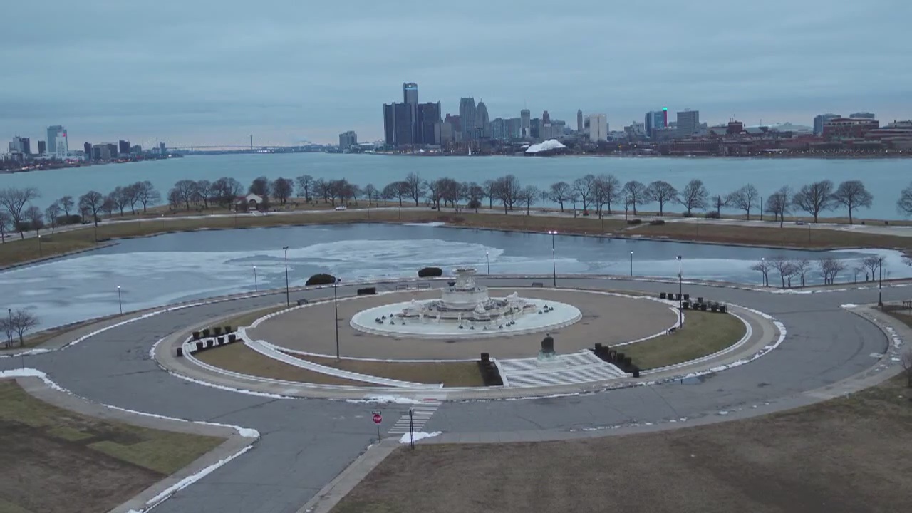 Drone Zone: The Belle Isle Fountain