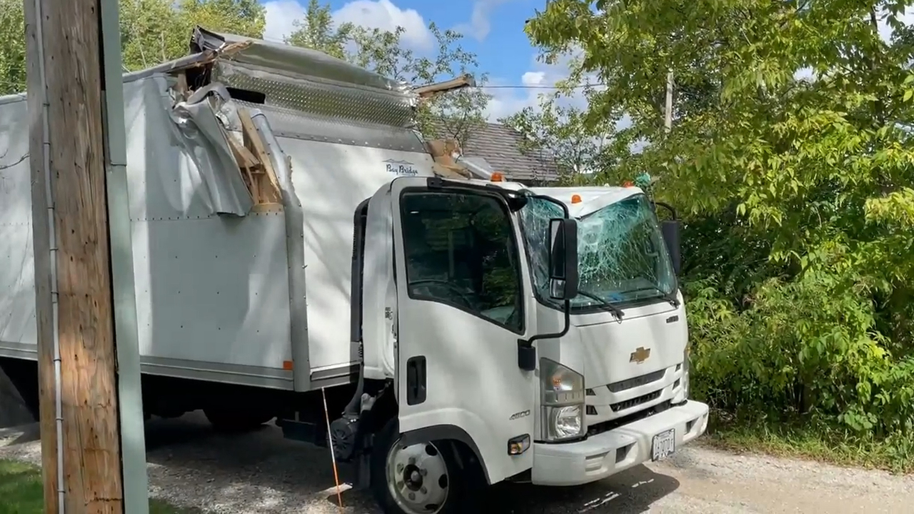 Long Grove bridge struck again by truck