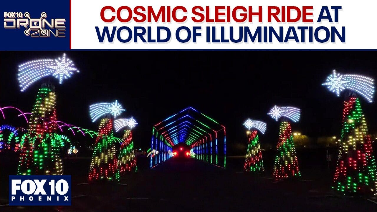 World of Illumination in Glendale | Drone Zone