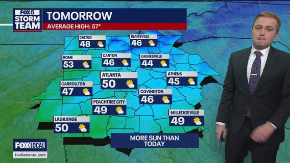 Monday evening forecast