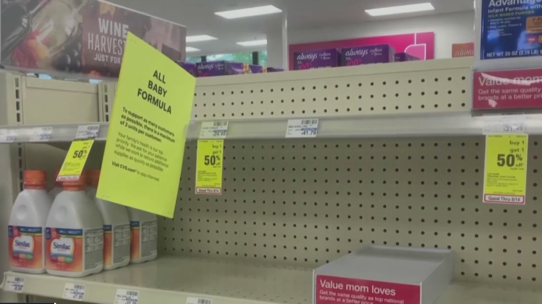 Parents still struggling to find formula for babies