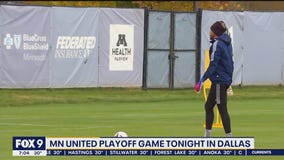 Minnesota United in the playoffs Monday night in Dallas