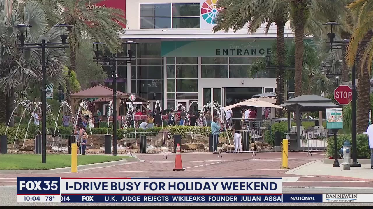 I-Drive busy for Labor Day weekend