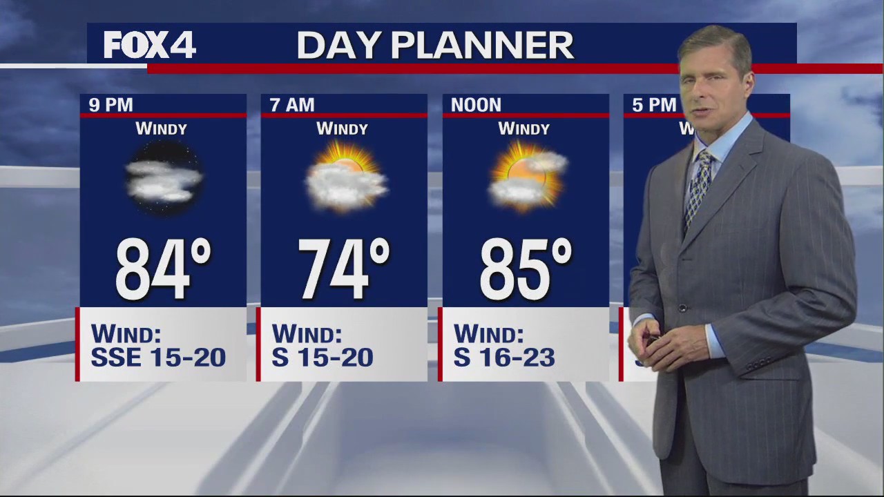 Dallas Weather: May 20 afternoon forecast