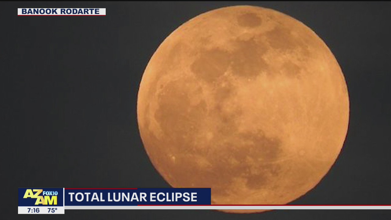 Total lunar eclipse views from Arizona | FOX 10 Phoenix