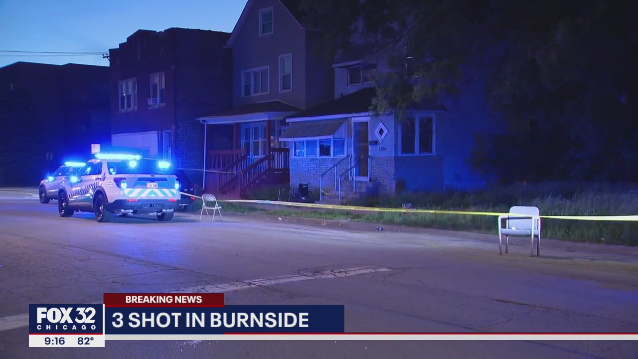 Chicago crime: 3 shot in Burnside | FOX 32 Chicago