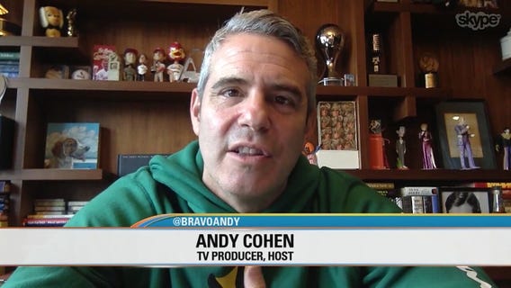 Andy Cohen talks touring with Anderson Cooper, weed and John Mayer