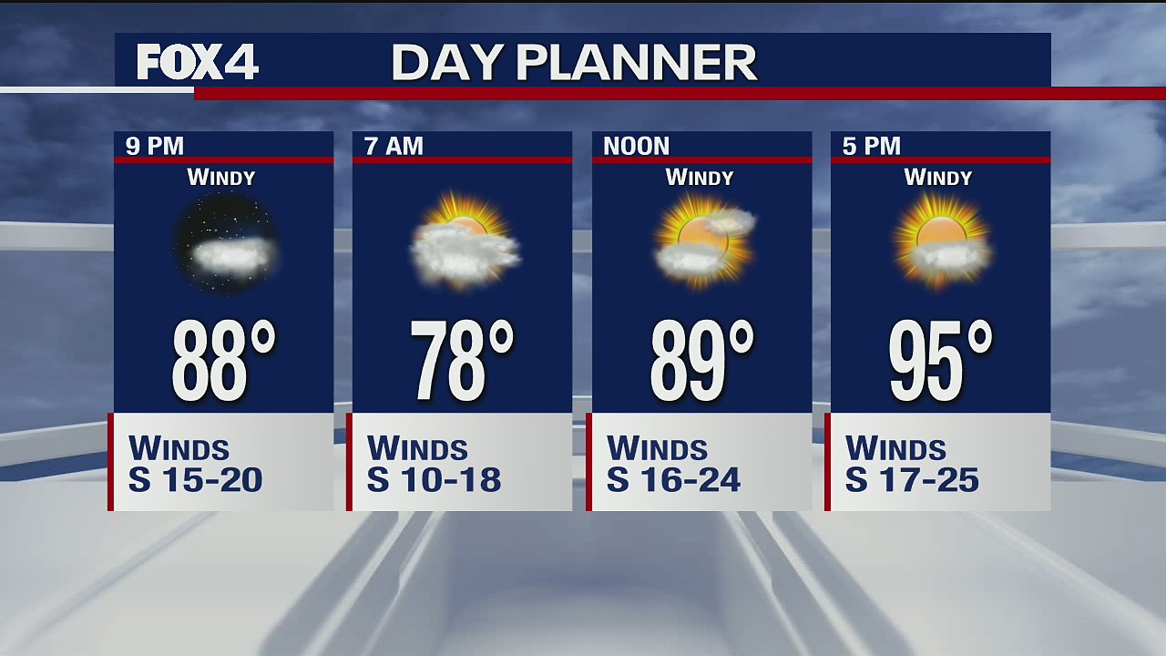 June 29 evening forecast