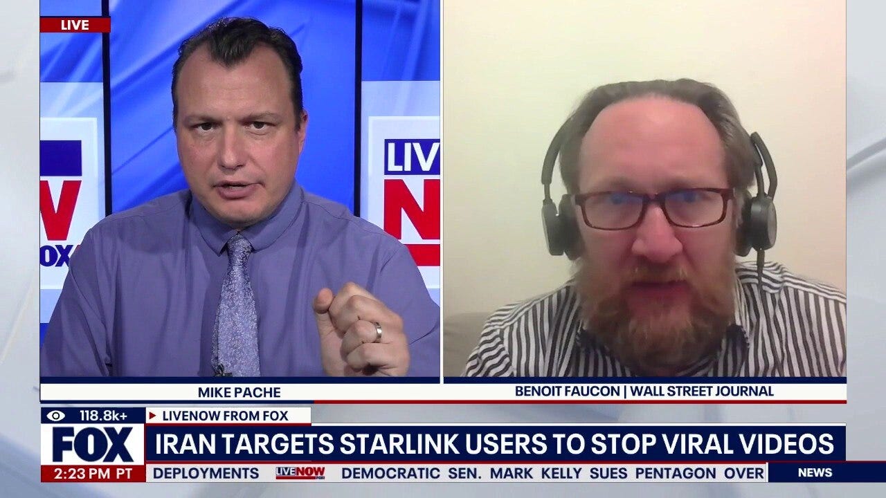 Iran targets Starlink users