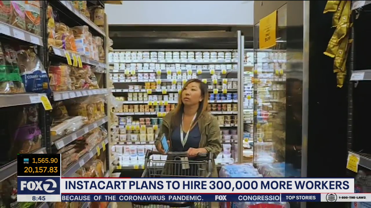 Instacart plans to hire 300,000 more workers