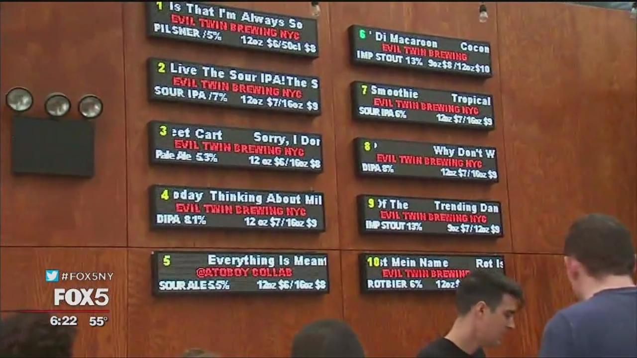 Evil Twin opens massive Queens brewery