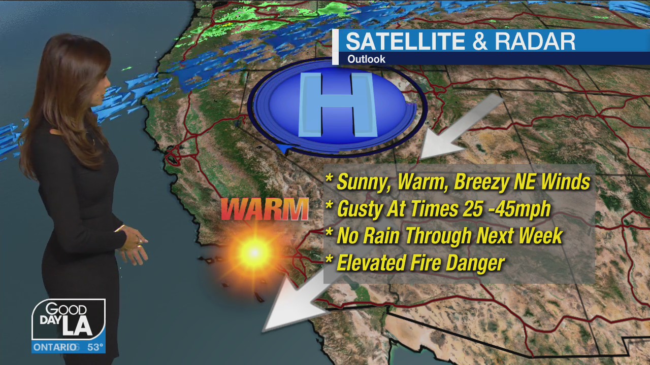 Weather Forecast for Monday, Nov. 29