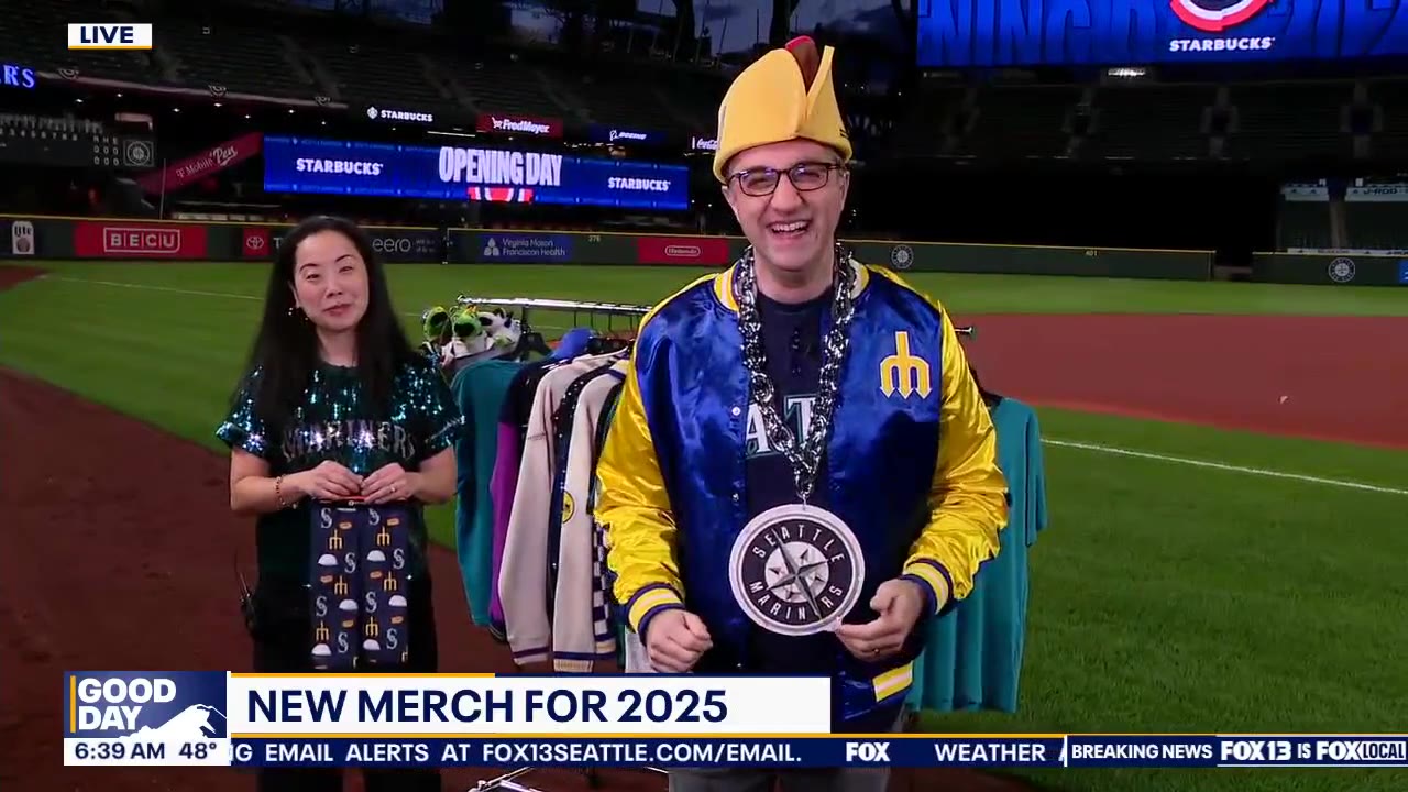 Seattle Mariners Opening Day 2025: Promotions, new merch, food and more
