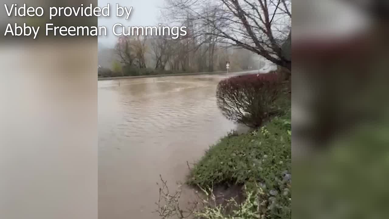 VIDEO: Streets underwater in Kent-Auburn area
