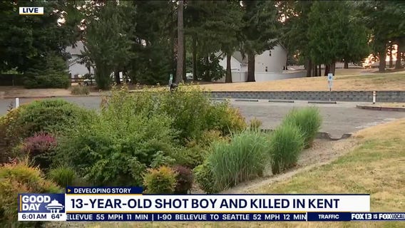 Teen shot and killed in Kent
