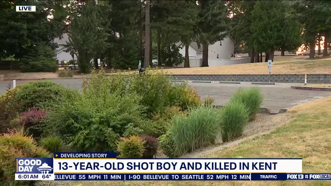 Teen shot and killed in Kent