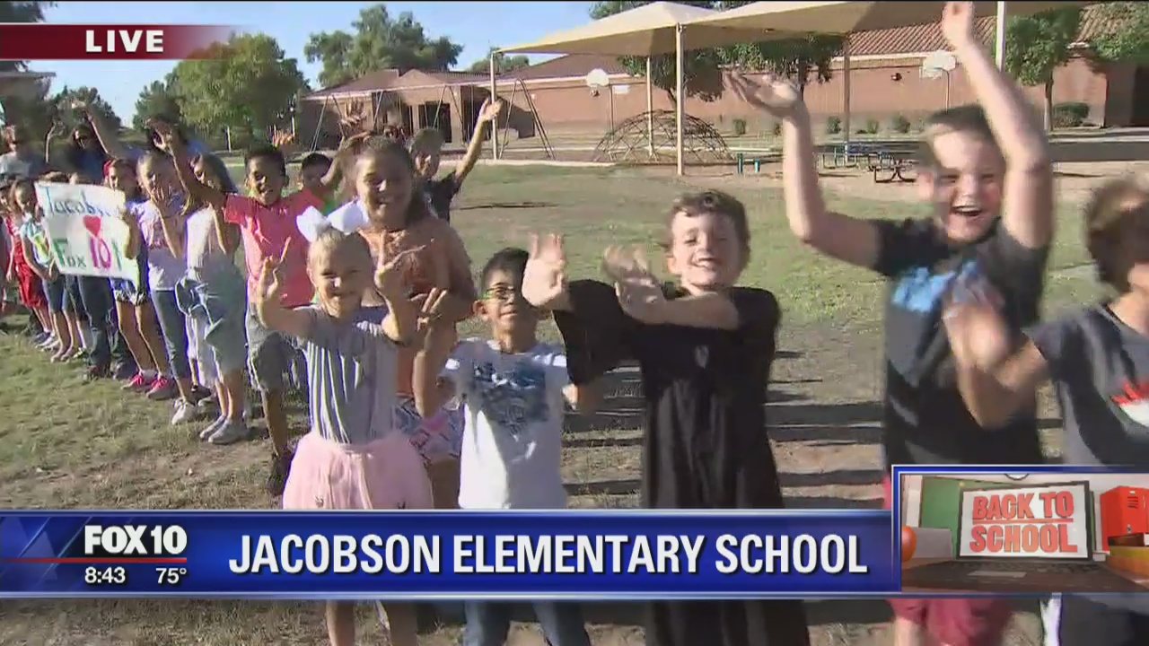 Back to school: Jacobson Elementary School