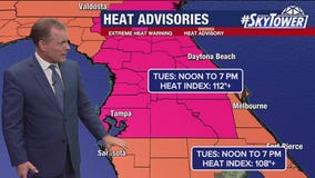 Tampa weather | Extreme heat Tuesday
