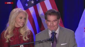 Steve Garvey gives victory speech