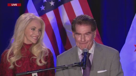 Steve Garvey gives victory speech