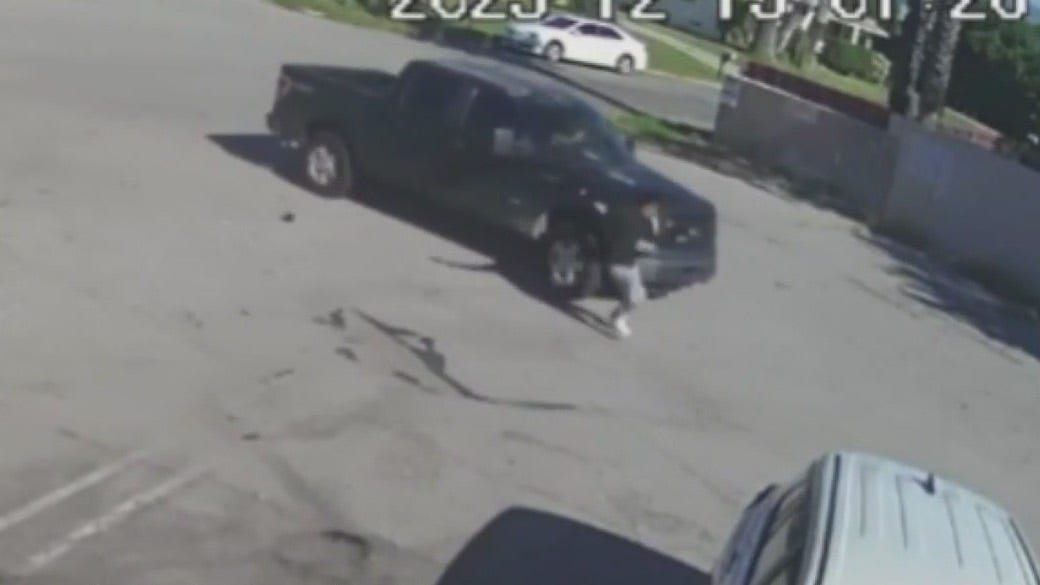 Vendor struck by Border Patrol truck