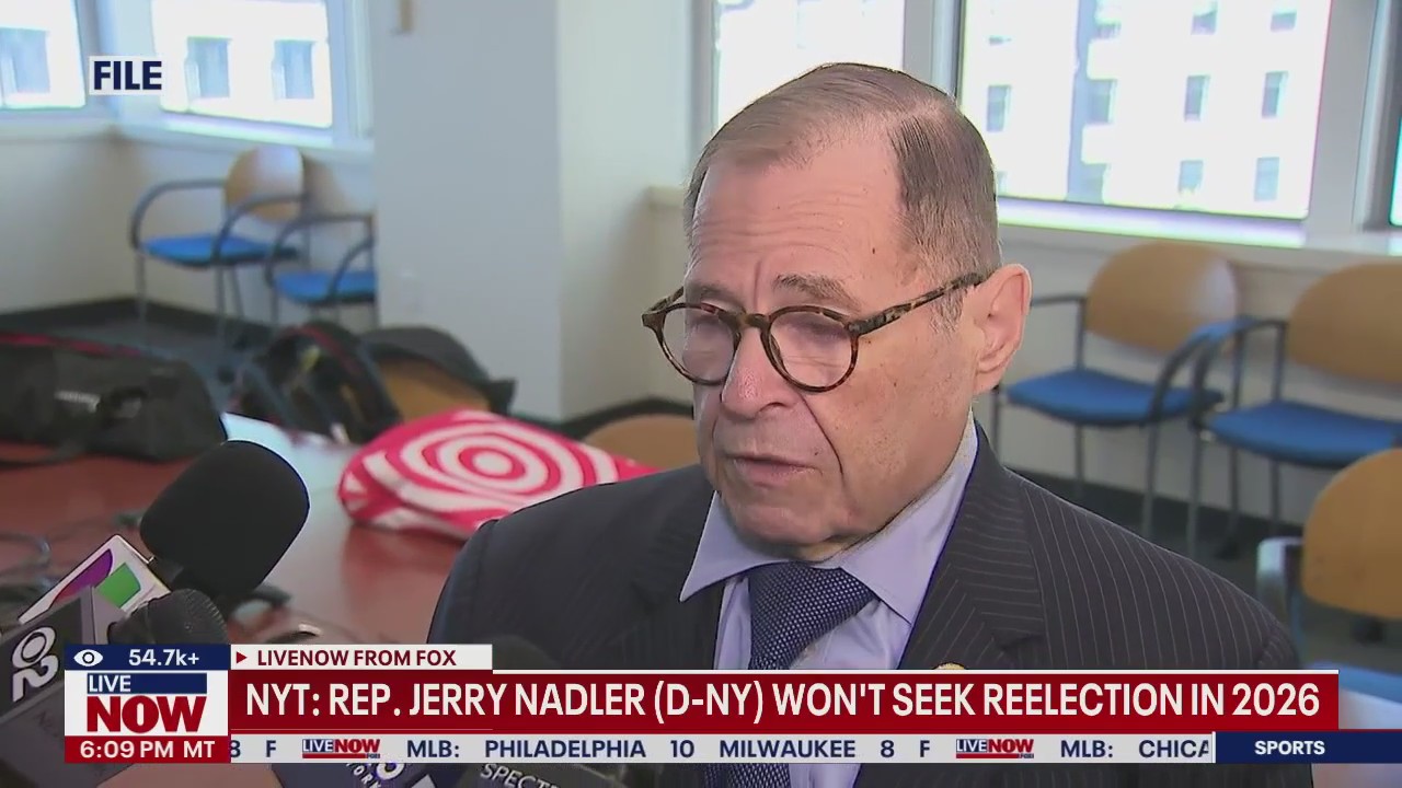 NY Rep. Jerry Nadler won't seek reelection, report says