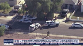 Family files legal claim against Phoenix PD over deadly shooting