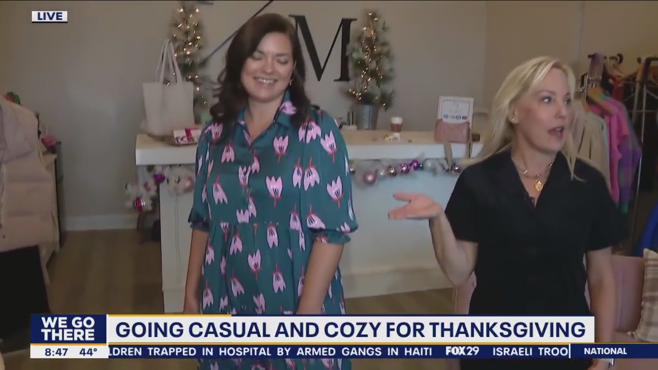 Thanksgiving fashion: Keeping it casual and cozy