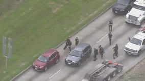 Police chase in Houston area