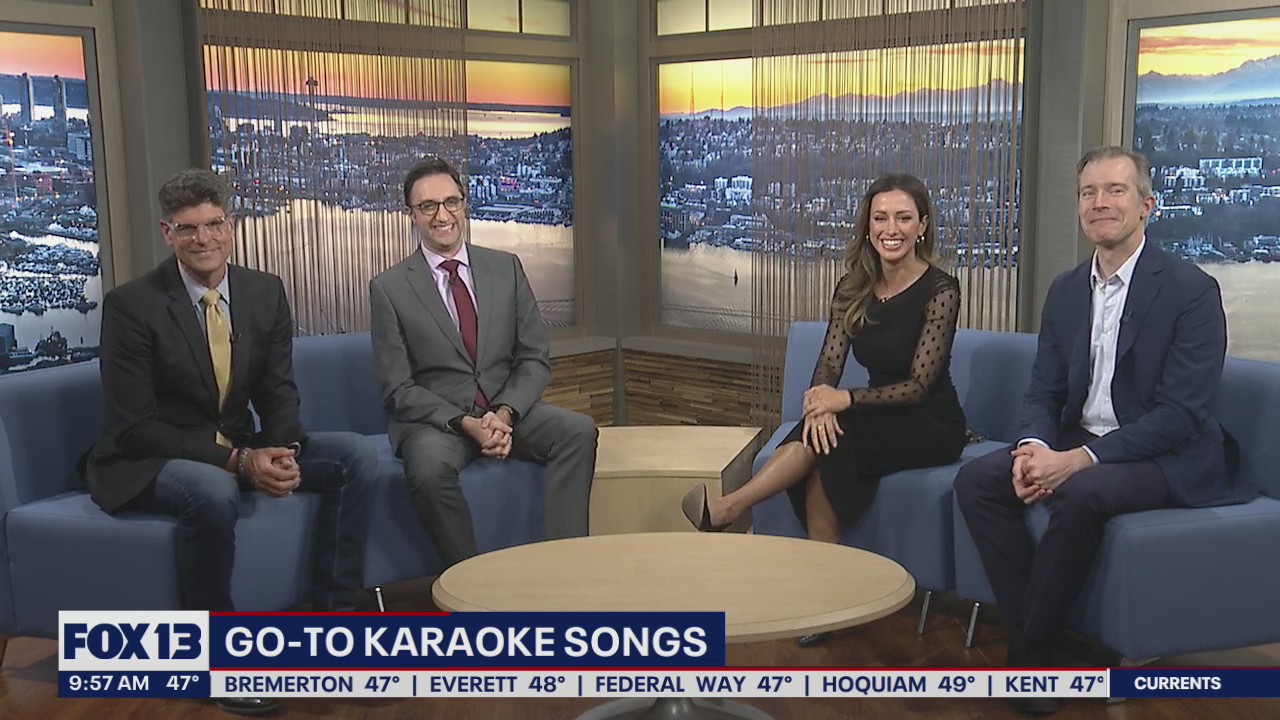 The Good Day Seattle teams Go-To karaoke songs