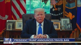 President Trump announces travel ban and restrictions on 19 countries