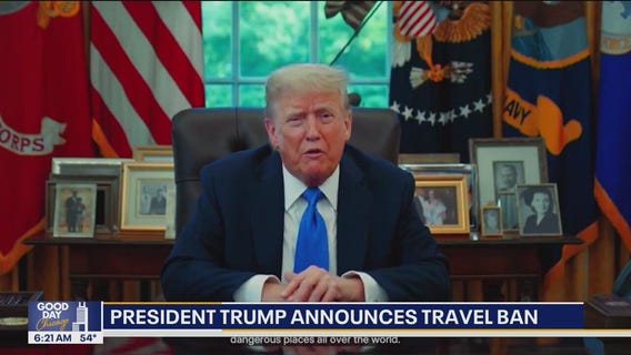 President Trump announces travel ban and restrictions on 19 countries