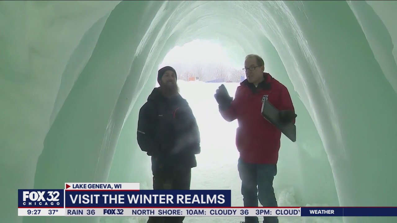 Lake Geneva's ice castles open on Friday.