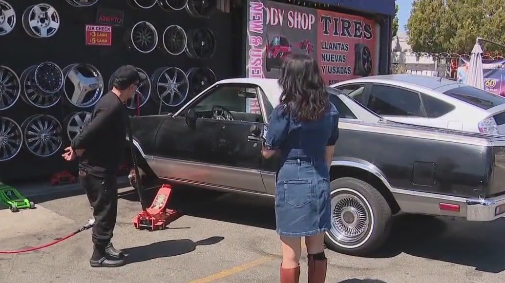 LA potholes leading to wobbly tires