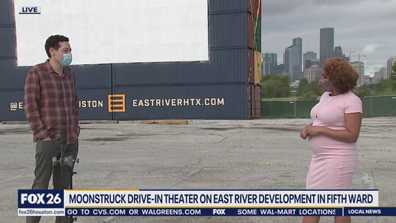 Moonstruck Drive-in theater in Fifth Ward